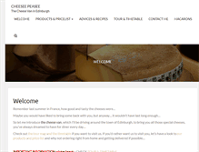 Tablet Screenshot of cheesee-peasee.com